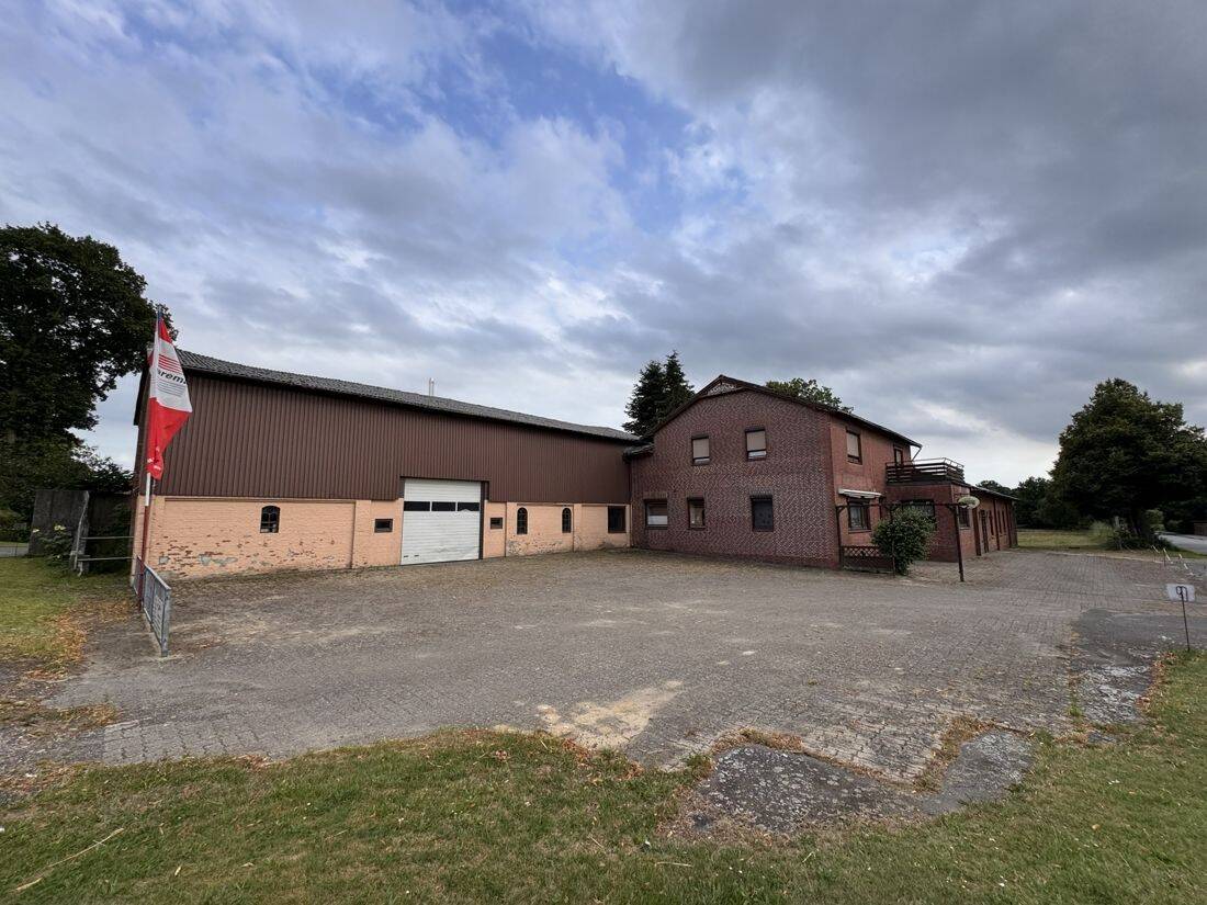 Wohnen und Arbeiten mit über 1.200m² Nutzfläche mit mögliche Baugrundstücke!, 25712 Großenrade