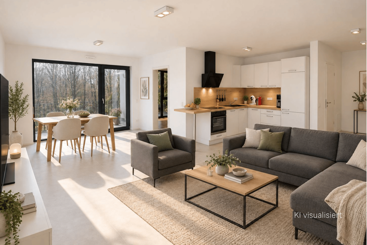 Komfortabel wohnen in Siegburg-Kaldauen: Moderne 2-Zimmer-Wohnung mit Westbalkon, 53721 Siegburg