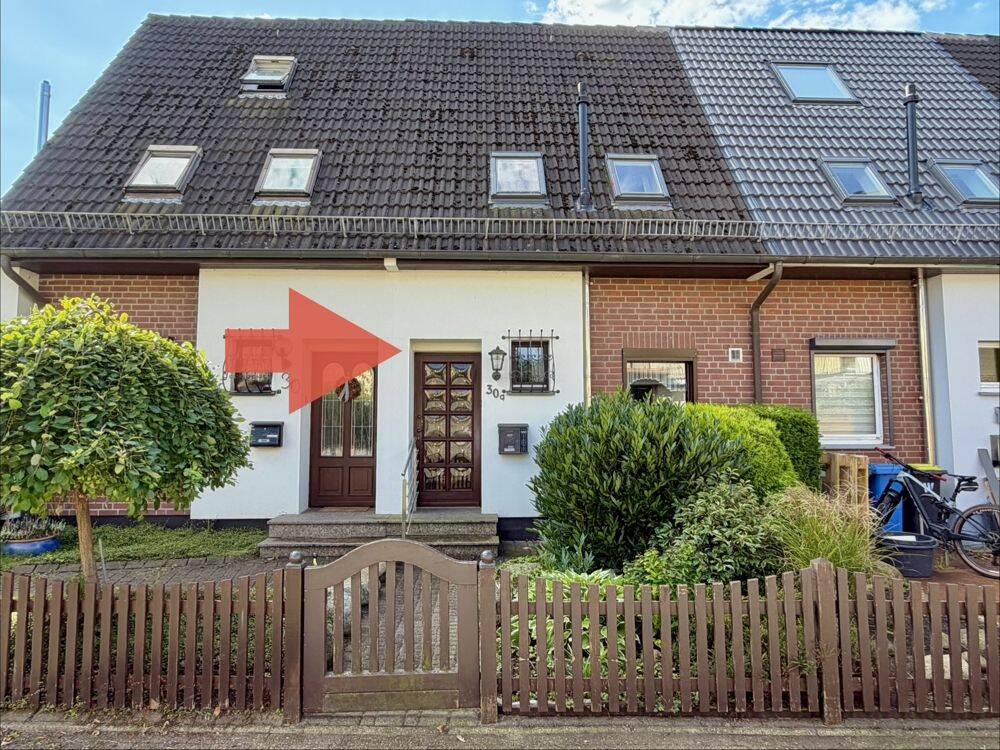Für die kleine Familie! Reihenmittelhaus mit Garten und Garage, 27753 Delmenhorst (Bungerhof Deichhorst Dwoberg/Ströhen Mitte)