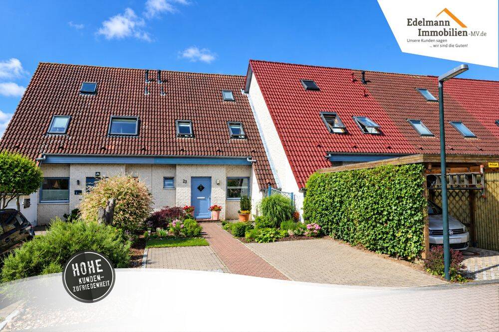 Jeden Tag ein bisschen Urlaub – Gemütliches RMH mit 126 m² Wohlfühlfläche und 2 Pkw-Stellplätzen., 18107 Elmenhorst/Lichtenhagen (Lichtenhagen Lütten Klein)