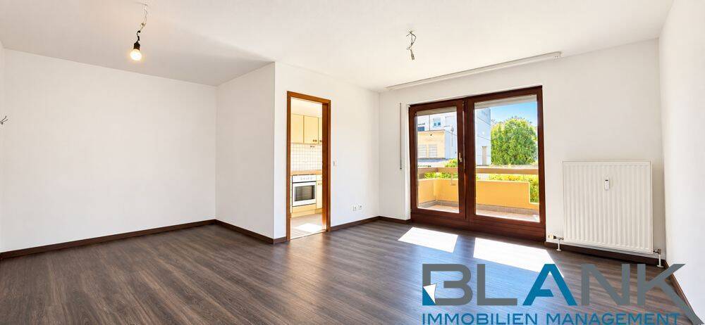 Sofort einziehen oder vermieten! Renoviertes 1-Zimmer-Apartment mit Balkon, EBK & Aufzug, 75177 Pforzheim (Katharinenthalerhof Eutingen Nordstadt Nordweststadt Oststadt)
