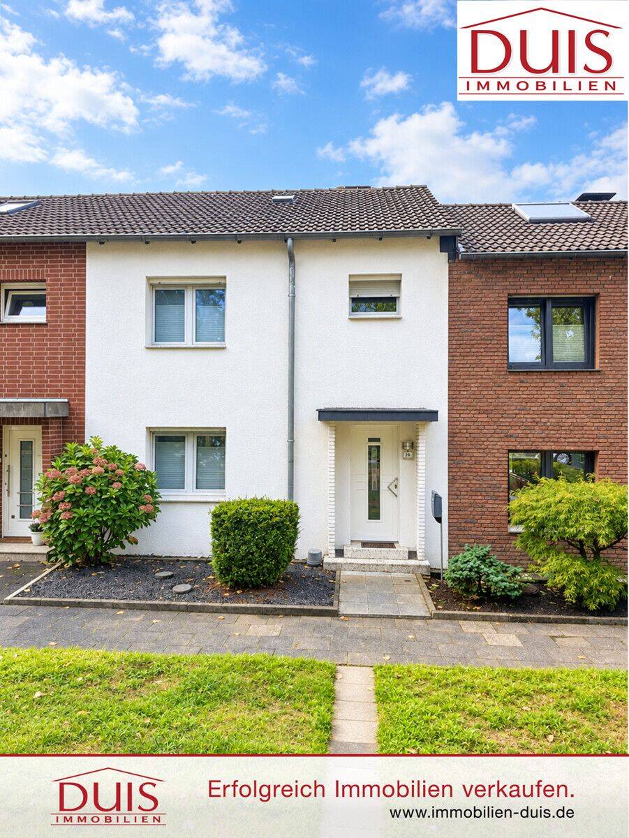Wohnglück in Recklinghausen – Reihenmittelhaus mit Garten, Balkon & Garage, 45663 Recklinghausen