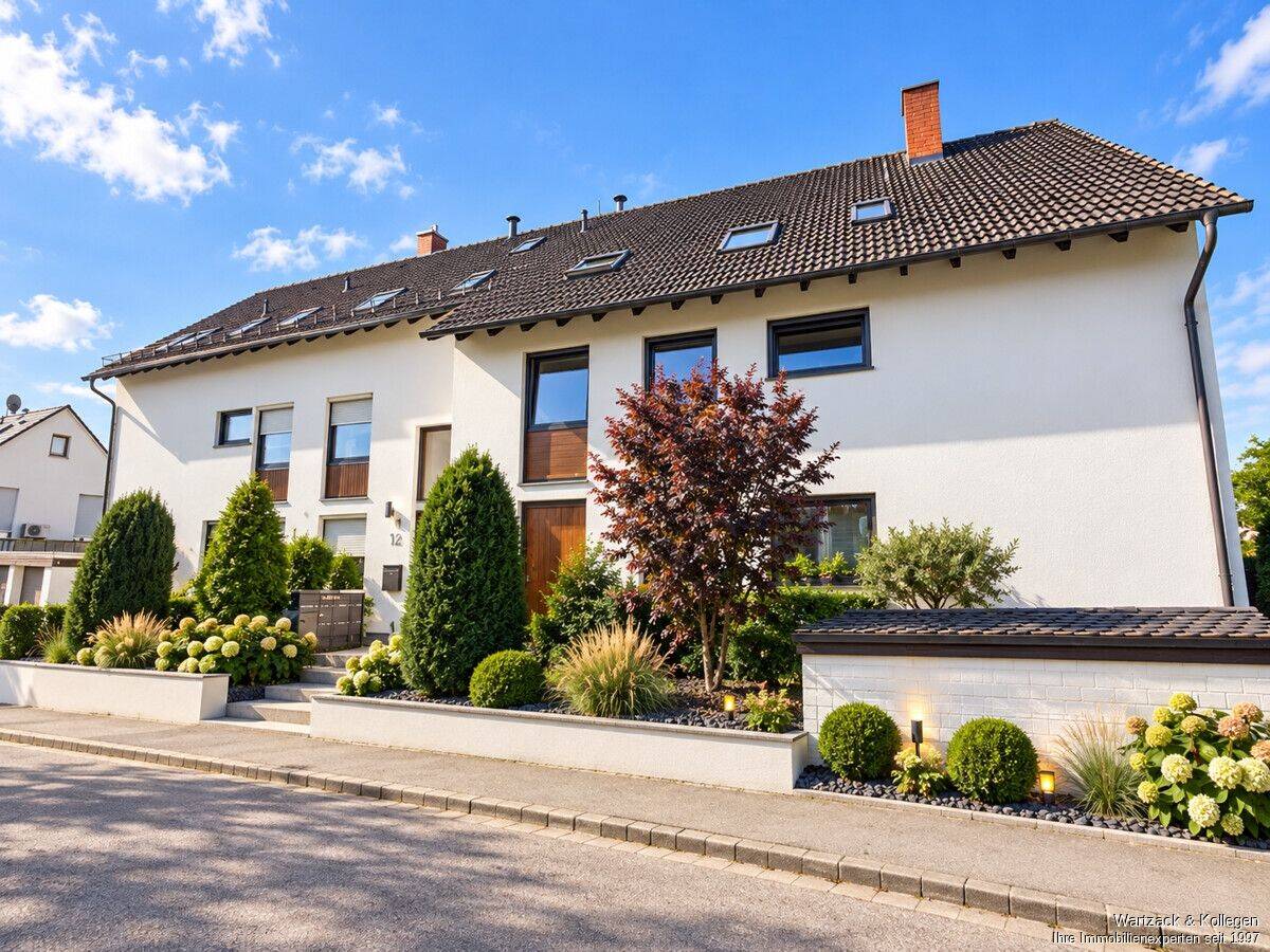 Dachgeschosswohnung mit 56 m² Wohnfläche und ausgebauten Spitzboden mit weiteren 48 m² Nutzfläche, 90596 Schwanstetten