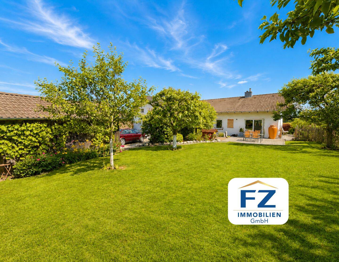 Bungalow mit traumhaftem Bauerngarten und großem Grundstück – TOP, 94474 Vilshofen an der Donau