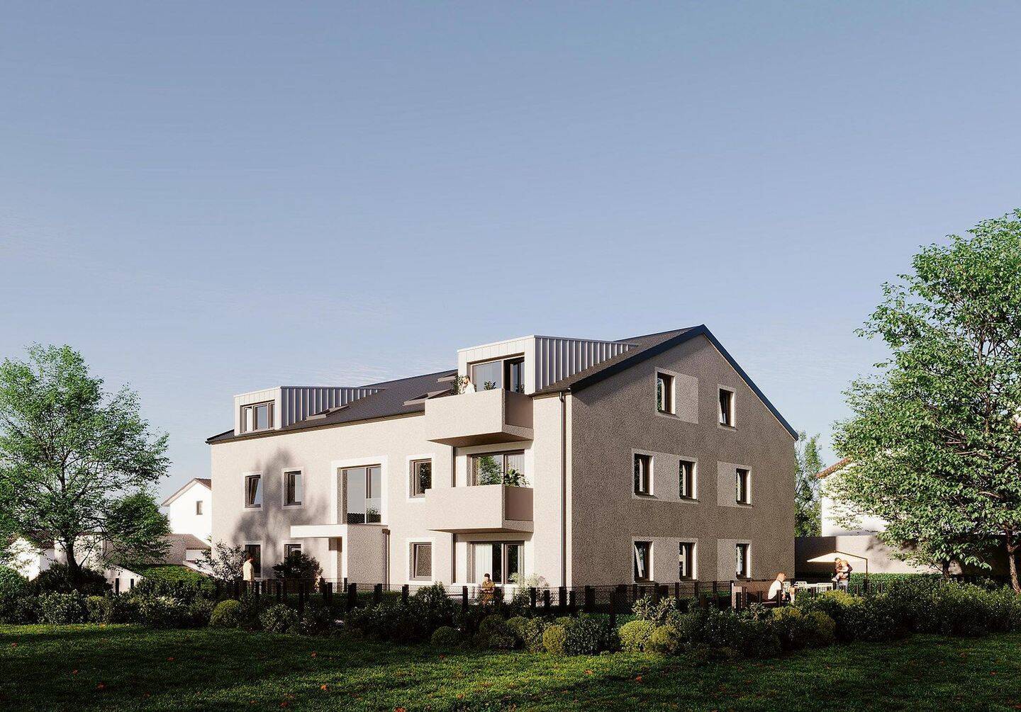 Bezugsfertig: Neubau EG mit Terrasse/Garten + EBK in Parsdorf bei München | KfW-40-QNG-WE 02, 85599 Vaterstetten