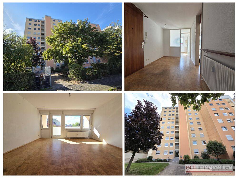 * Renovieren und Einziehen ** toll geschnittene 3-Zimmer-Wohnung mit BALKON in angenehmer Wohnlage *, 90457 Nürnberg (Moorenbrunn)