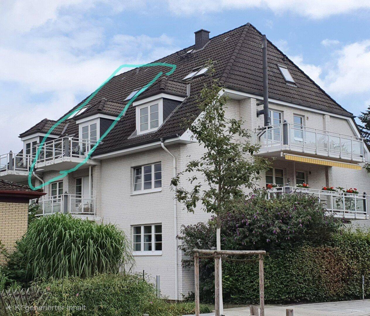 Von Privat: Zauberhafte moderne 2 Zi. Maisonette-Wohnung, einzugsbereit in Marienthal, 22043 Hamburg (Wandsbek Jenfeld Marienthal Tonndorf)