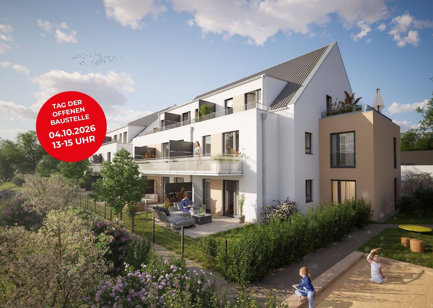 Nähe Pegnitzgrund – SW-Terrasse, privater Garten, familienfreundlich, Lift + TG, 90552 Röthenbach a.d. Pegnitz