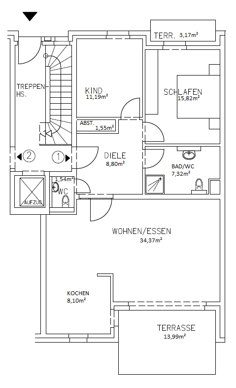 Wunderschöne Erdgeschosswohnung mit kleinem Garten in Lechenich ab 01.11.26 zu vermieten, 50374 Erftstadt