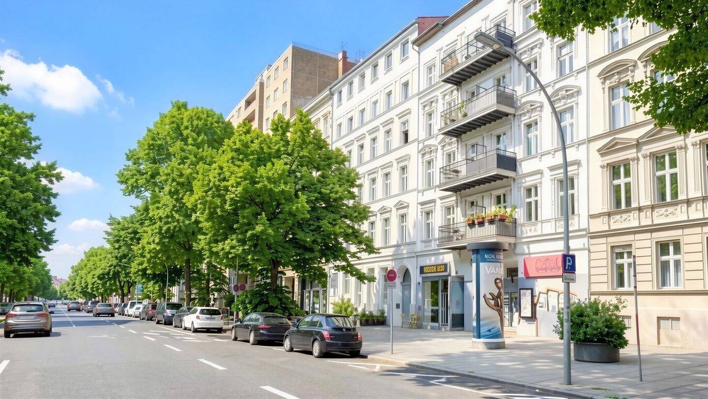 Attraktive 2-Zimmerwohnung. Unvermietet + Bezugsfrei. Mit Balkon. Grün gelegen – mitten in Kreuzberg, 10999 Berlin (Friedrichshain-Kreuzberg Kreuzberg)