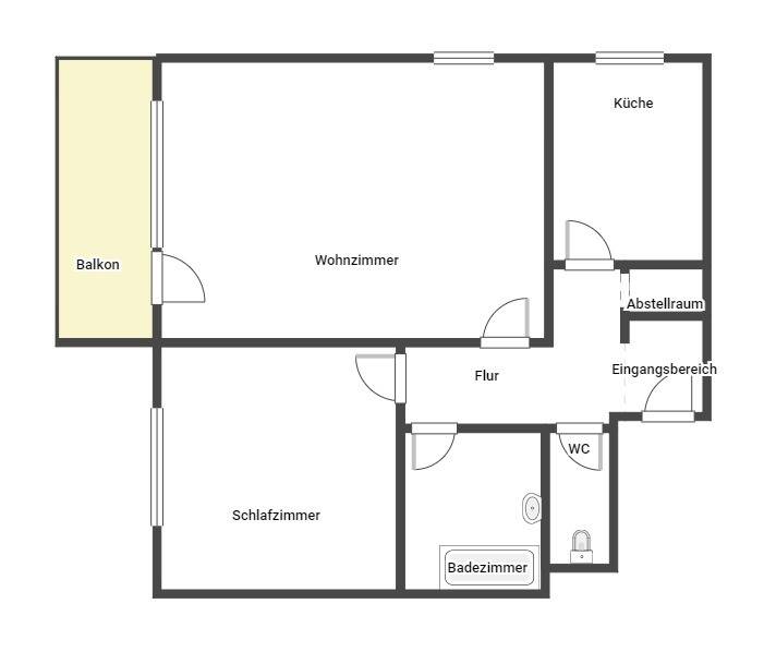 2-Zimmer-Wohnung in Neustadt an der Weinstraße, 67433 Neustadt an der Weinstraße (Haardt Lachen-Speyerdorf Neustadt-Stadt)