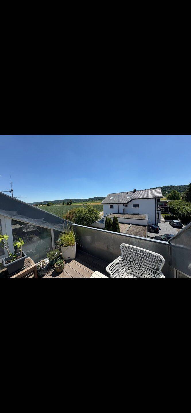 Helle, gemütliche Dachgeschosswohnung am Feldrand., 72108 Rottenburg am Neckar