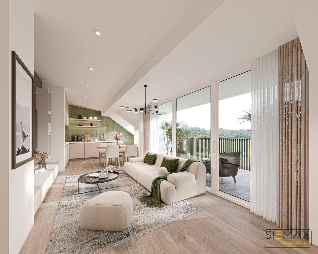 Stilvoll wohnen über den Dächern – Neubau-Wohnung mit Traumterrasse, 82205 Gilching