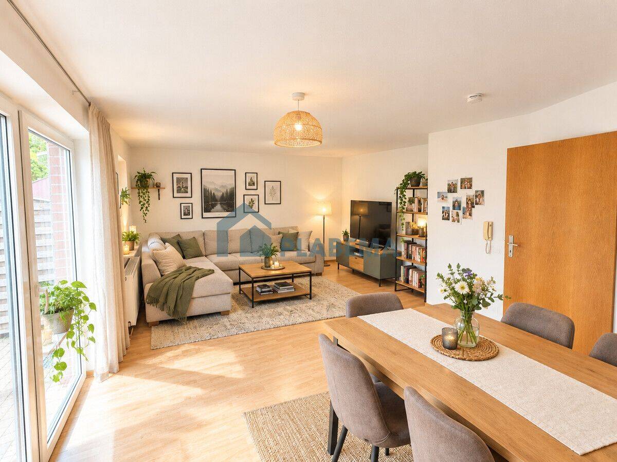 Klein & fein! Frisch renovierte 1-Zimmer-Wohnung mit Balkon, 19370 Parchim