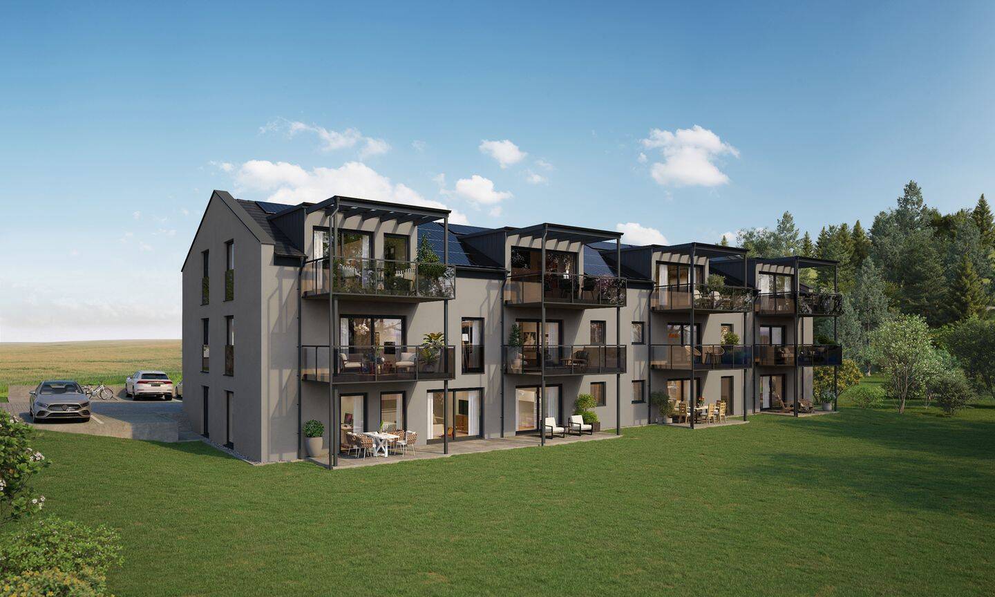 Neubau-Erdgeschosswohnung in Mamming zu vermieten!, 94437 Mamming