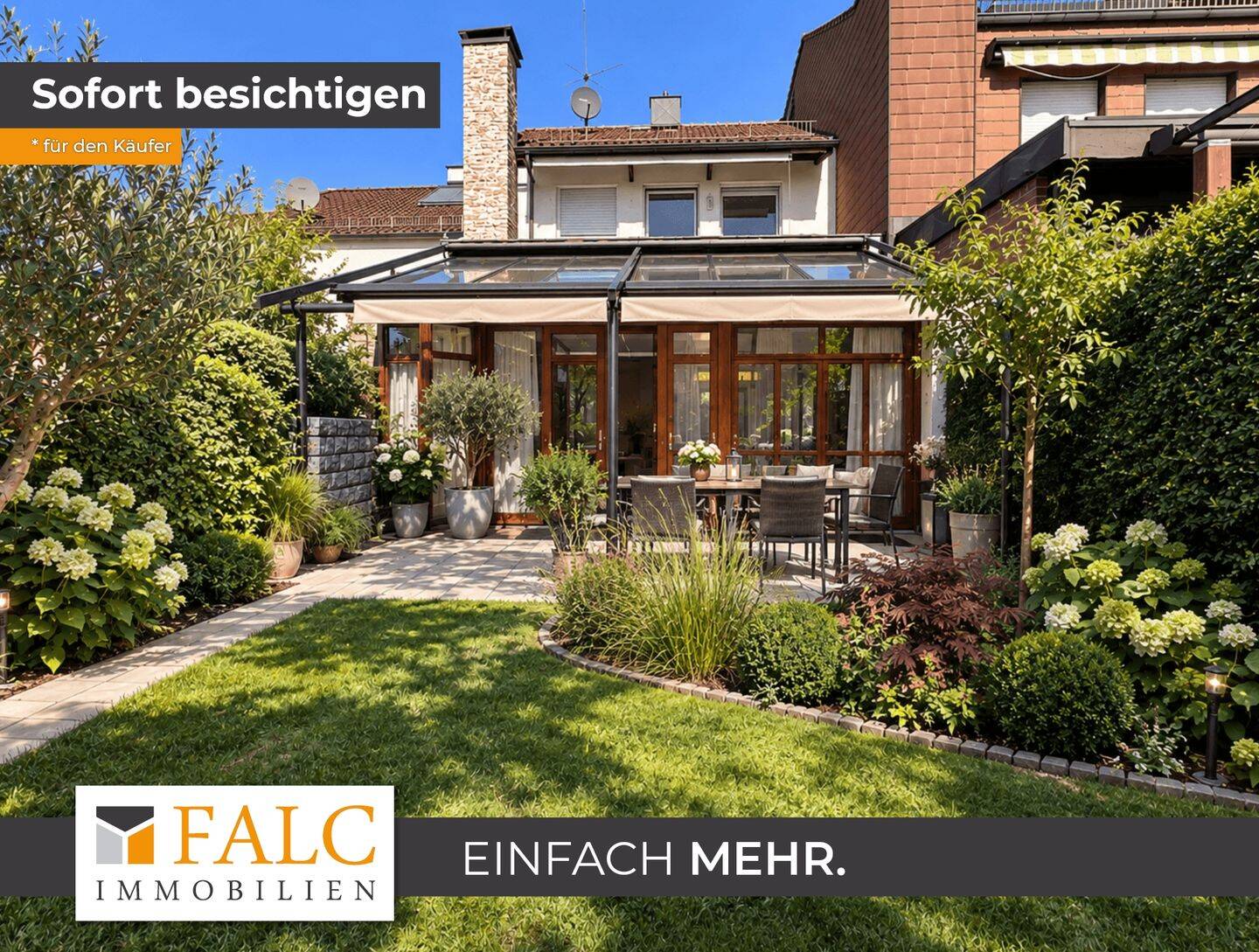 Mehr als ein Reihenhaus – Wintergarten, Sauna & Kamin in Auenstein, 74360 Ilsfeld