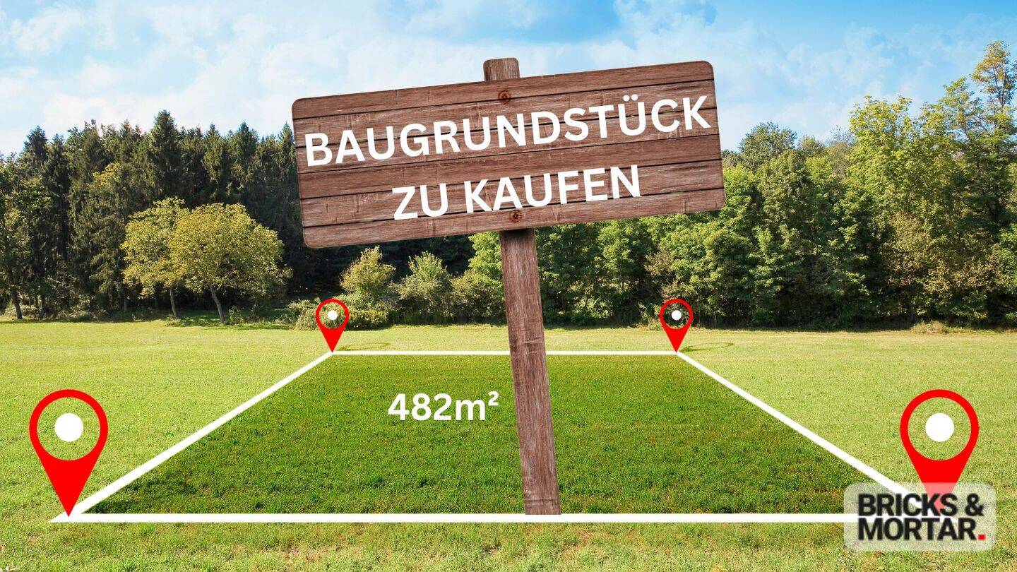 Baugrundstück in Nürnberg Fischbach: 482 m² für Dein Einfamilienhaus., 90475 Nürnberg