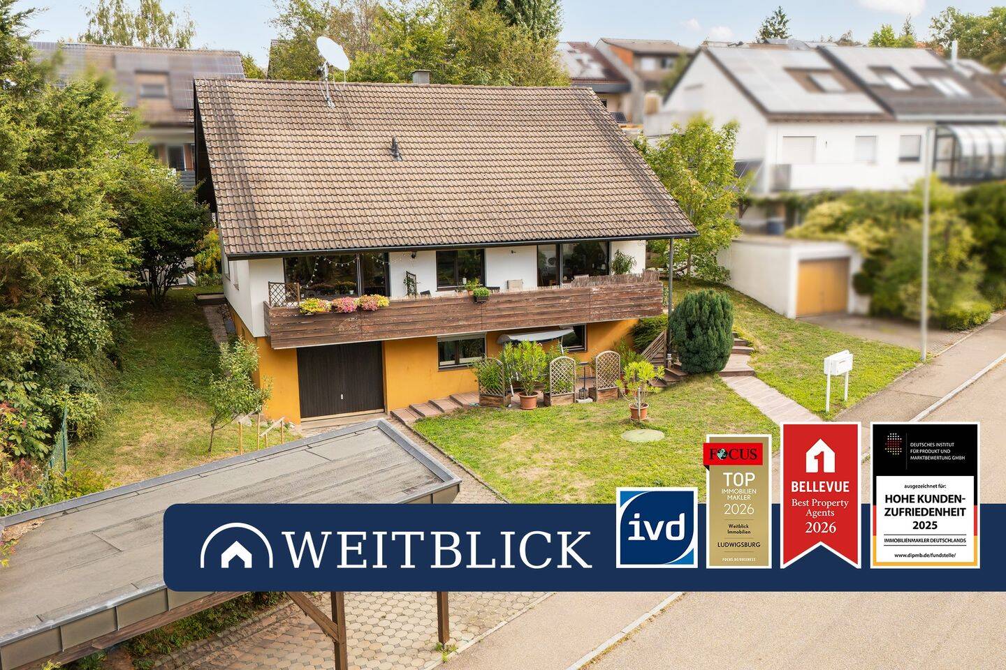 WEITBLICK: Naturnah wohnen in schöner Lage, 71566 Althütte