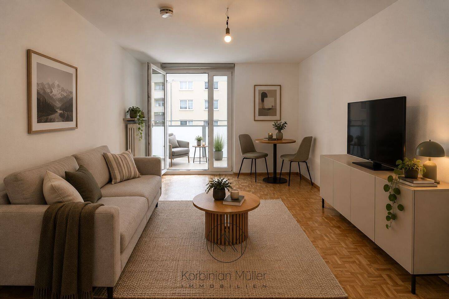 Bezugsfrei in Schwabing – 1-Zimmer-Apartment mit Balkon & Aufzug, 80804 München (Schwabing-Freimann Schwabing-West)