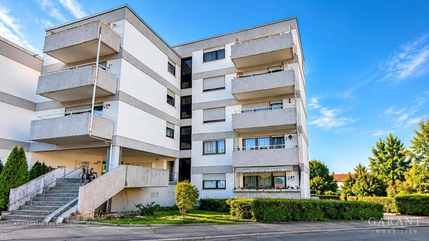 Top gepflegte 3 1/2 Zimmer-Wohnung mit ca. 98 qm in Aalen-Hofherrnweiler, 73434 Aalen