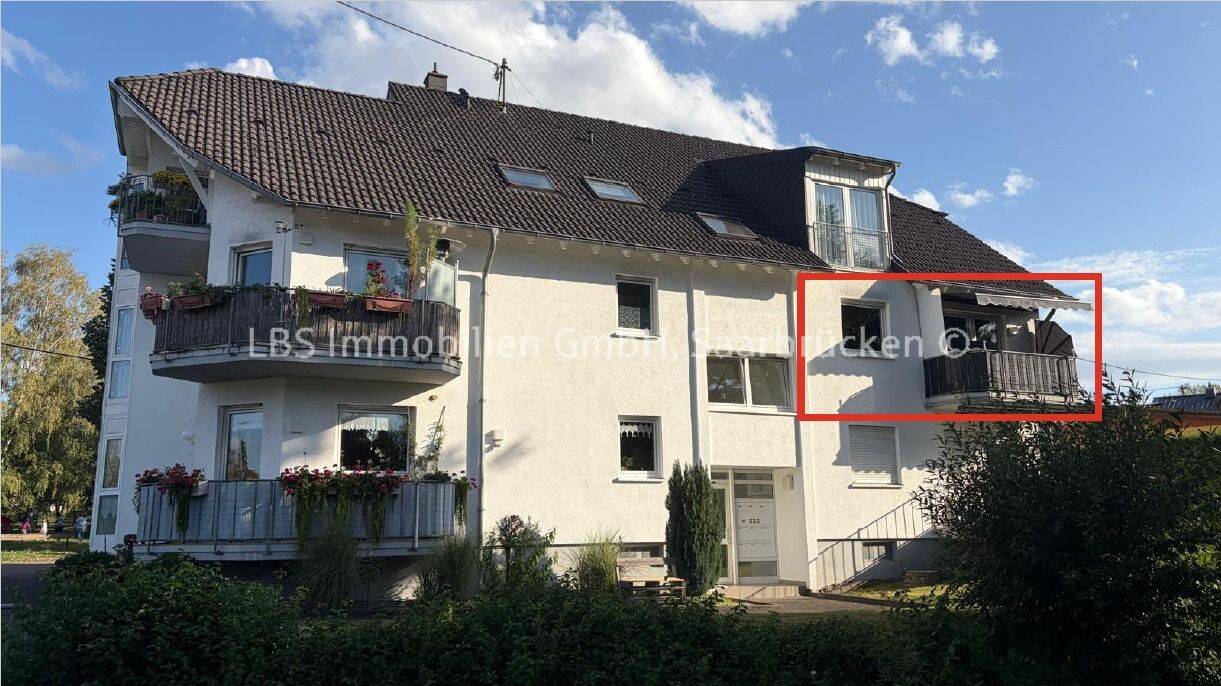 Eigentumswohnung in Hülzweiler – 3 ZKB mit Balkon – ca. 83 m² Wfl., 66773 Schwalbach