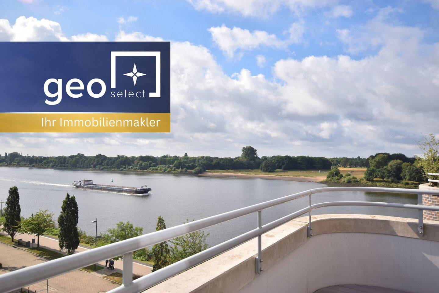 Überseestadt | Exklusives Penthouse mit Weserblick: Urbaner Luxus in Bestlage als Rückzugsort!, 28217 Bremen (Handelshäfen Steffensweg Utbremen Westend)