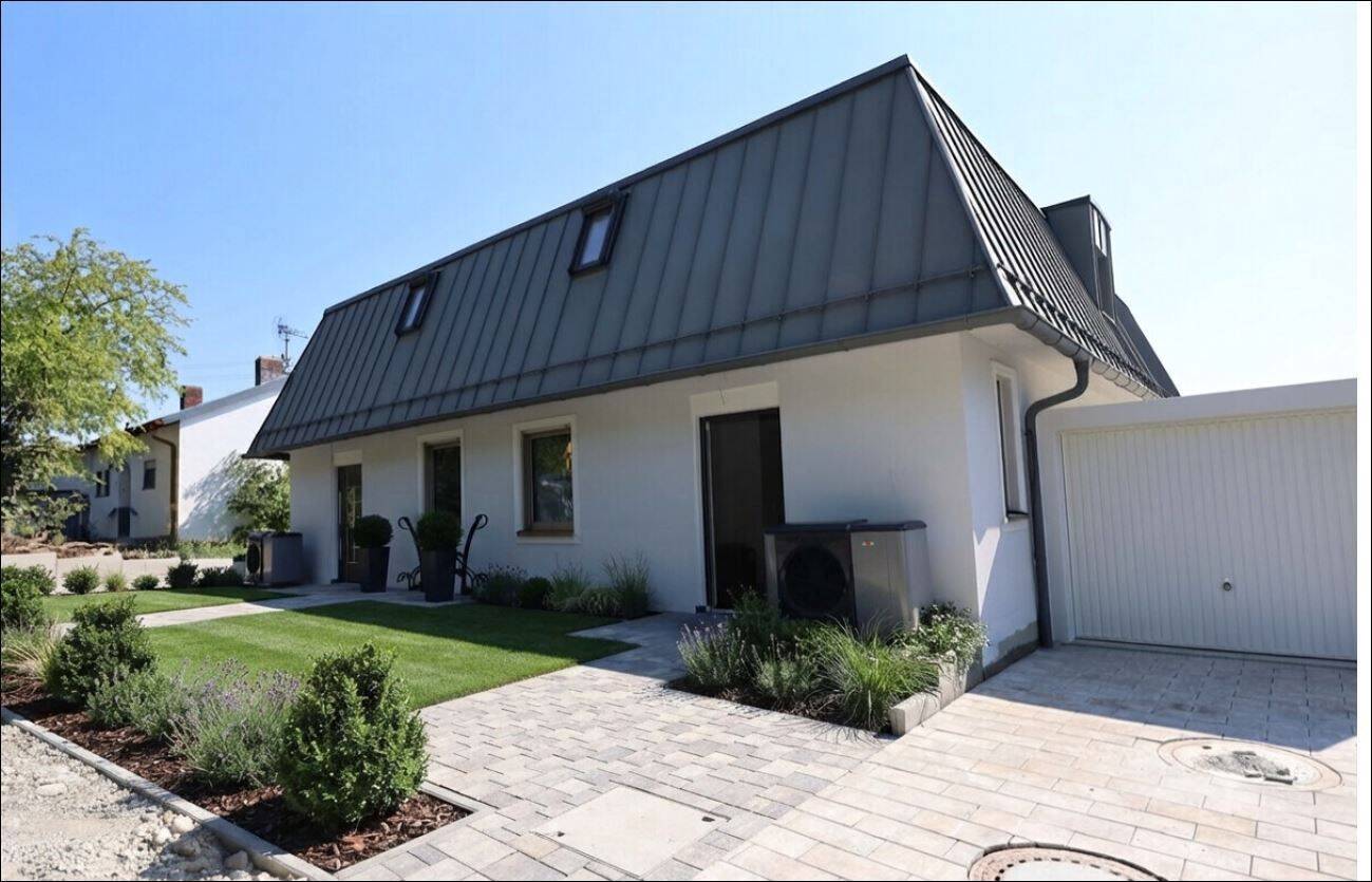 KfW40 Neubau Süd-West-Villenhälfte mit traumhaftem Bergblick, 82396 Pähl