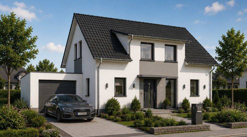 Modernes Einfamilienhaus in Karlskron mit 5 Zimmern, 85123 Karlskron