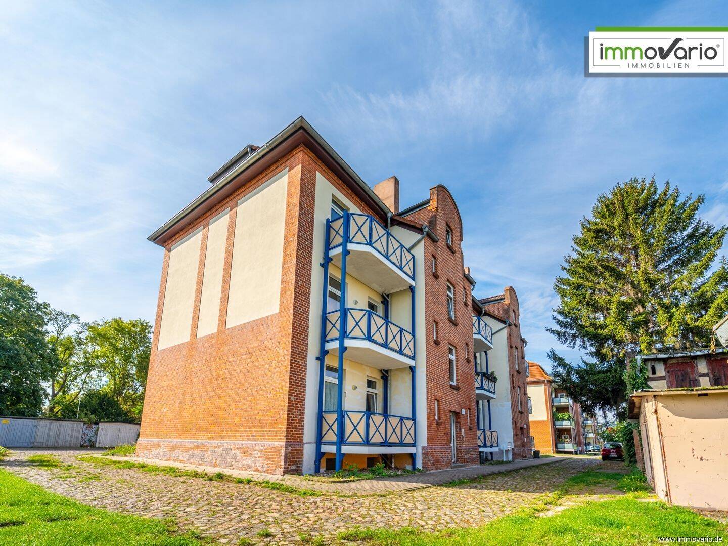 Ruhige Wohnlage, grünes Umfeld – 2-Zimmer-Wohnung mit Balkon und Gartennutzung, 39122 Magdeburg (Beyendorf-Sohlen Beyendorfer Grund Fermersleben Salbke Westerhüsen)