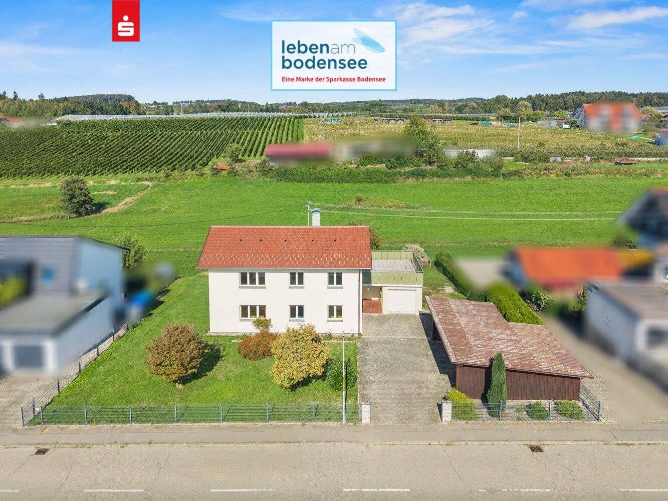 Zuhause mit Perspektive – Zwei Wohneinheiten, großes Grundstück und traumhafte See- und Bergsicht, 88079 Kressbronn am Bodensee