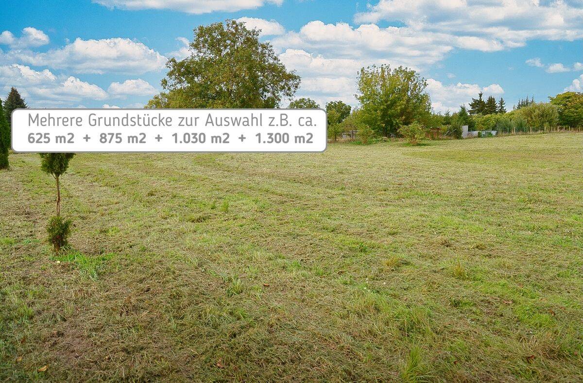 Mehrere Grundstücke zur Auswahl z.B. 625 m² + 875 m² + 1.050 m² + 1.300 m² MÜNCHEBERG City-Siedlung, 15374 Müncheberg