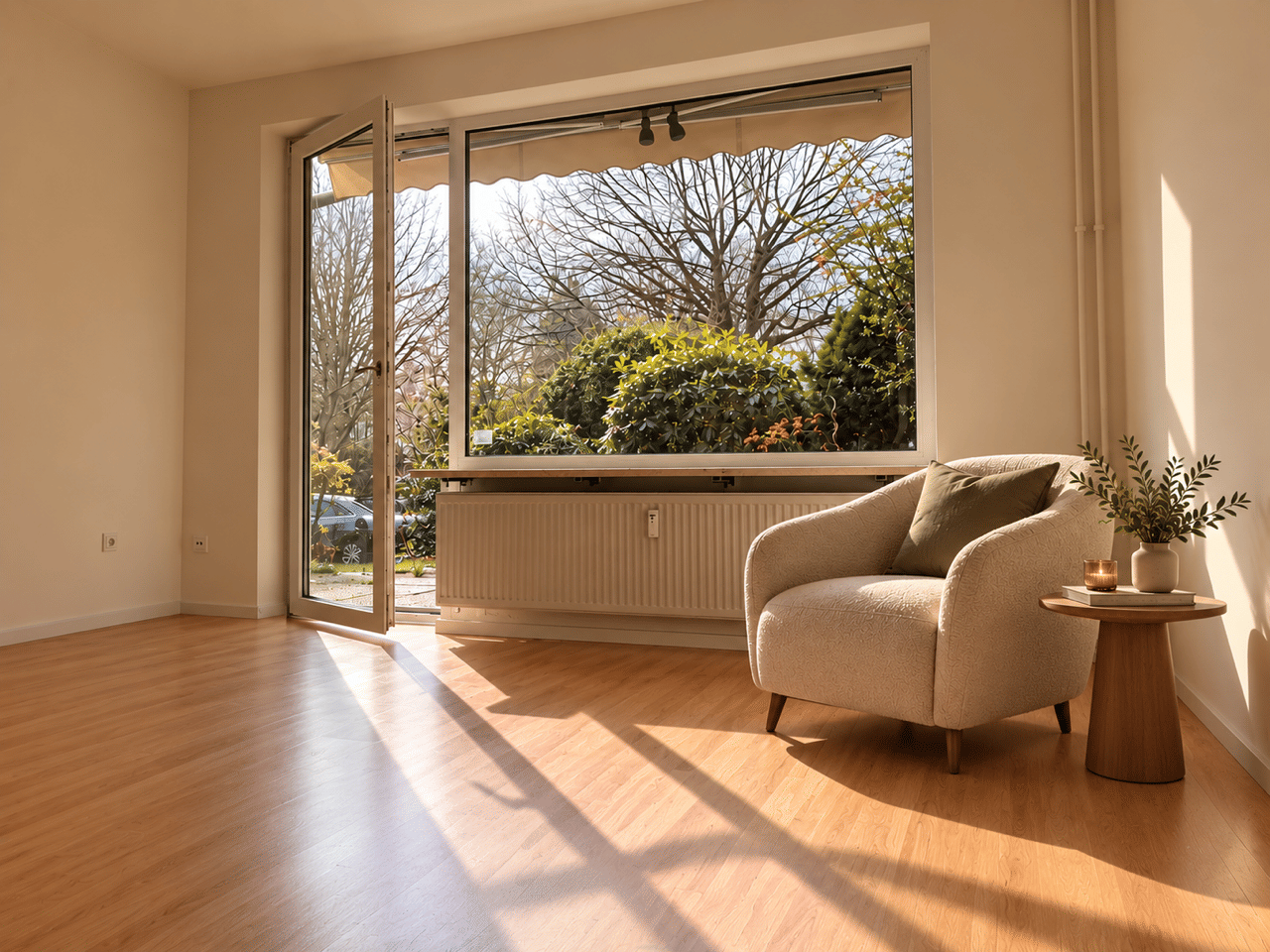 WOHNEN MIT TERRASSE UND BLICK INS GRÜNE, 22393 Hamburg (Wandsbek Bramfeld Poppenbüttel Sasel Wellingsbüttel)