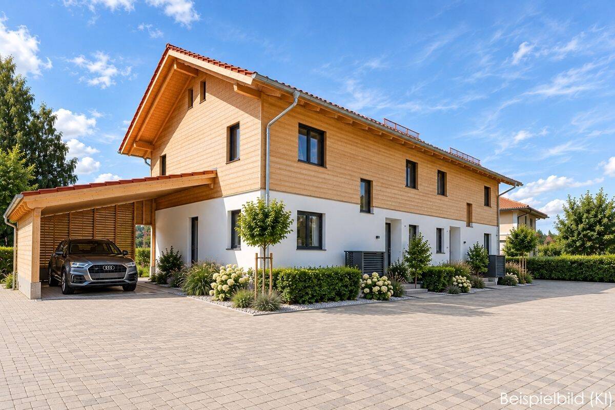 Premium-Wohnkomfort in Gstadt: Hochwertige Neubau-Haushälfte nahe dem Chiemsee, 83257 Gstadt a. Chiemsee (Gstadt)