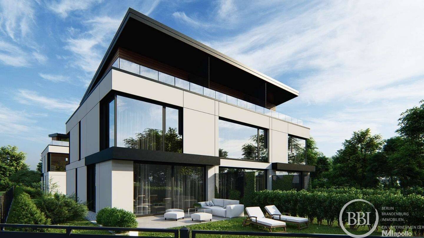 Mit Baugenehmigung: Baugrundstück 1.407 m² für zwei Stadtvillen, Blankenfelde-Mahlow, 15831 Blankenfelde-Mahlow