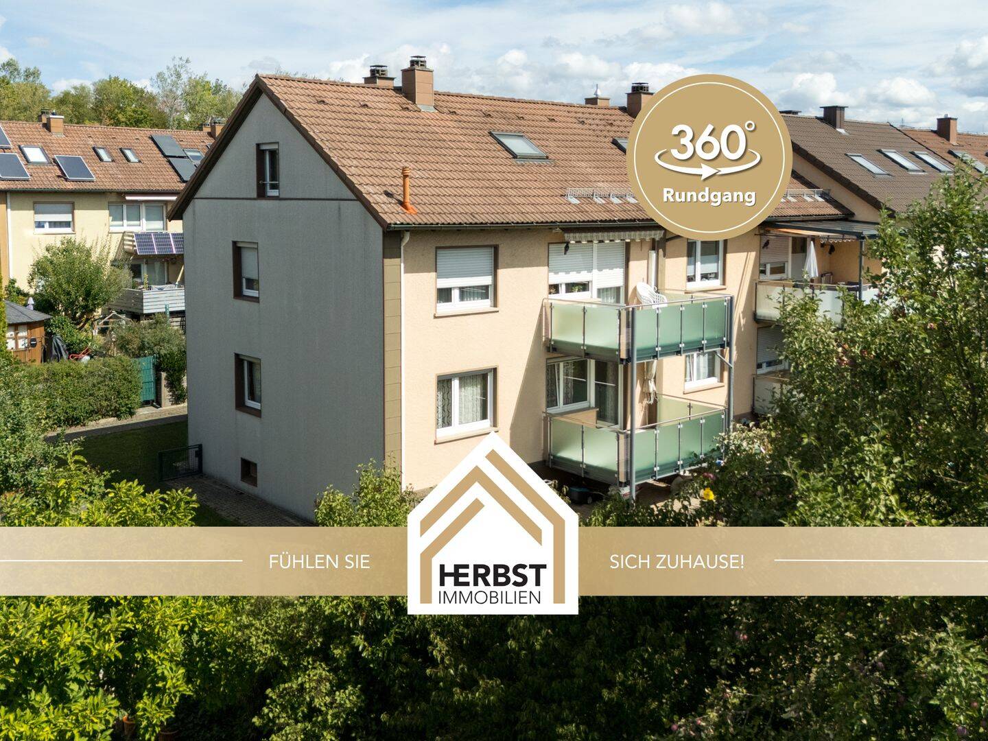 Vielseitiges Reihen-Endhaus auf drei Ebenen; 8 Zimmer, großer Garten & attraktive Lage im Goldenbühl, 78048 Villingen-Schwenningen