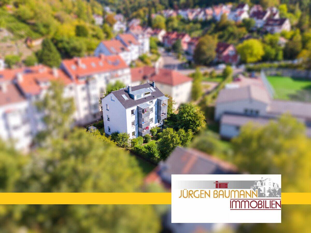 2-Zimmer-Wohnung (Souterrain) mit großer Terrasse in Stuttgart-Gablenberg, 70186 Stuttgart (Ost)