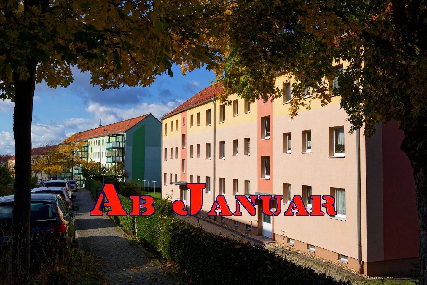 Balkonwohnung mit Fernblick und Stellplatz, 7973 Greiz