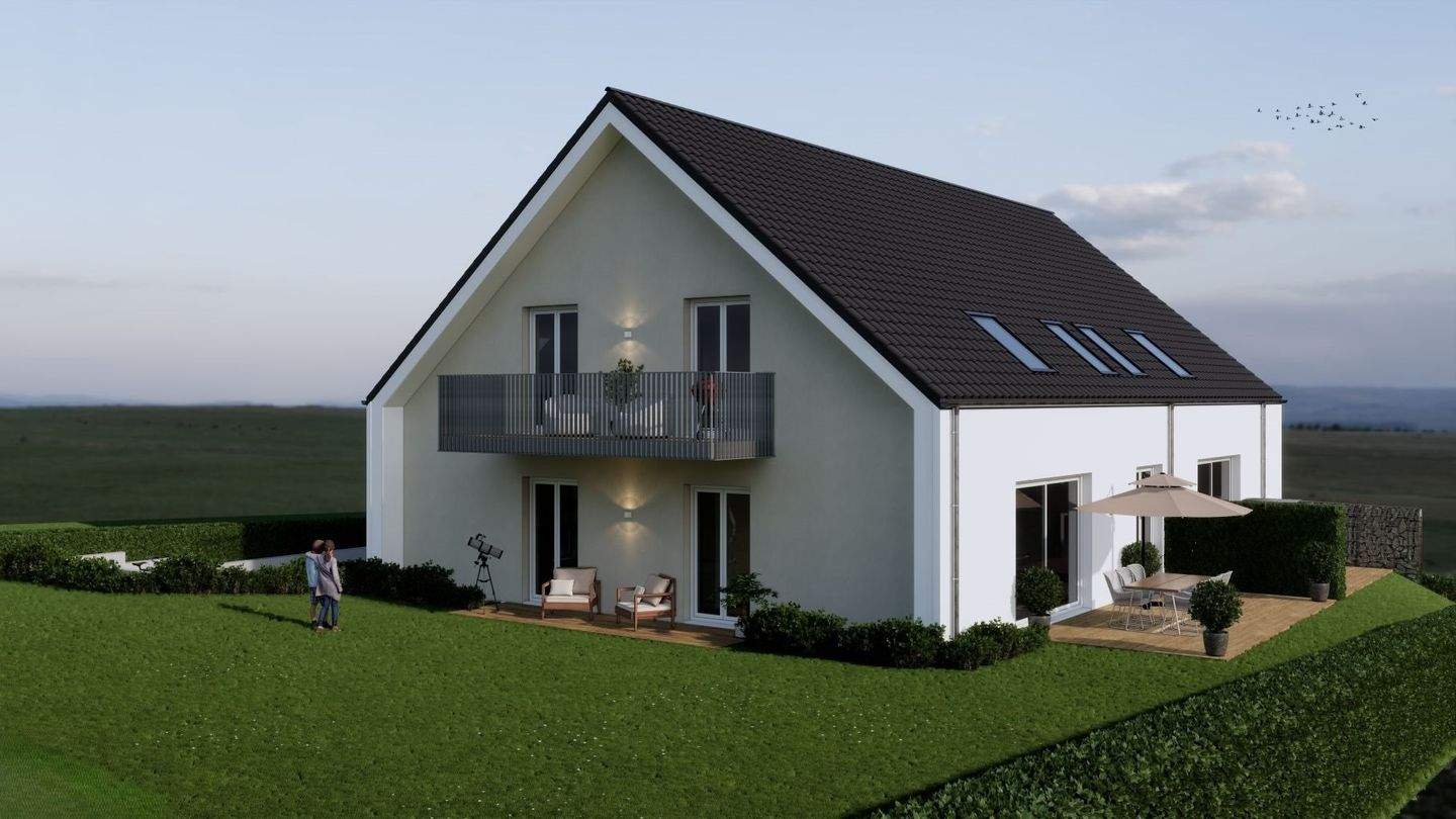 NEUBAU in Merzig/Brotdorf – ETW mit 89 m² Wfl. – Tiefgarage – Außenstellplatz – Wärmepumpe –, 66663 Merzig