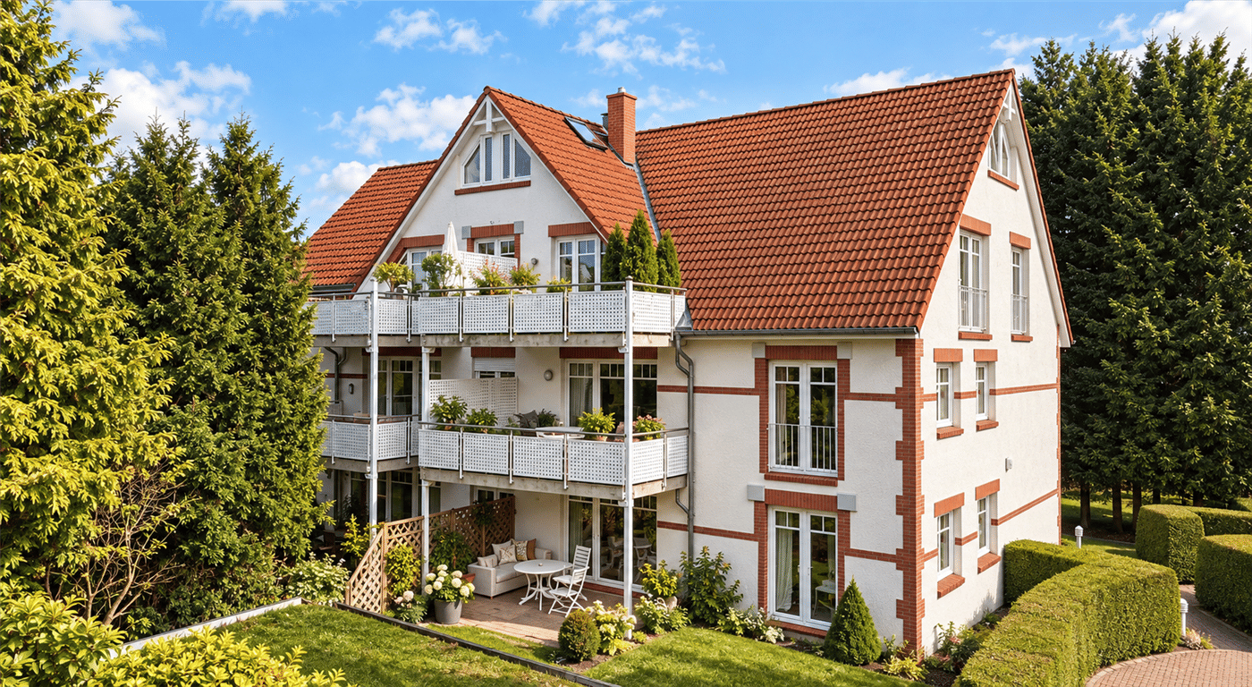 Villenviertel trifft komfortables Wohnen – Großzügige 4-Zimmer-Wohnung mit Westbalkon und Aufzug, 22926 Ahrensburg