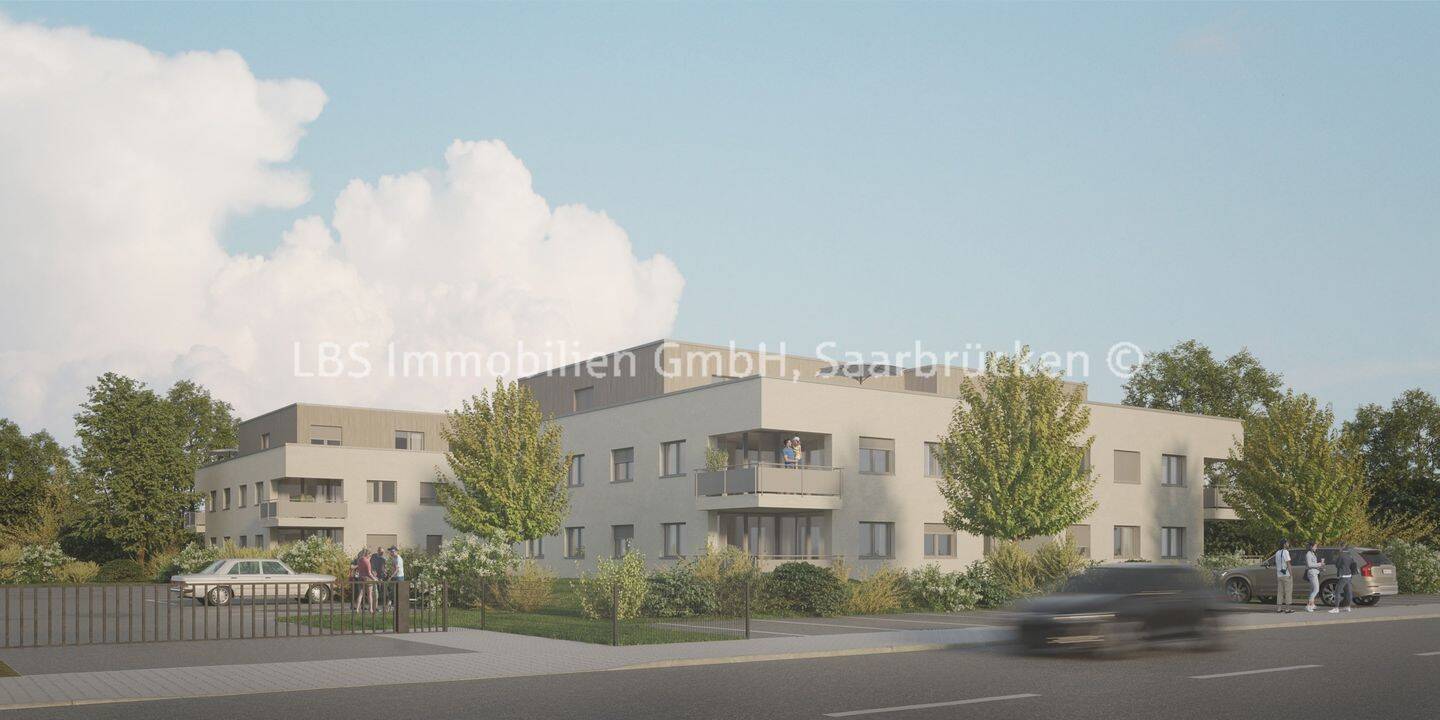 Nunkirchen – 3 Zimmer-Wohnung mit Balkon – Neubau, 66687 Wadern