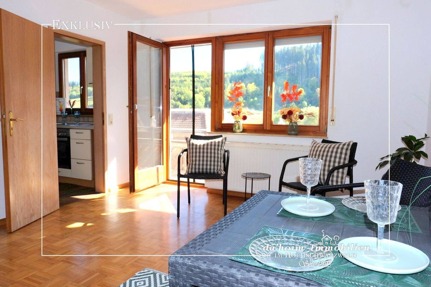 Wohnglück mit Aussicht – 2-Zimmer ETW, 79853 Lenzkirch