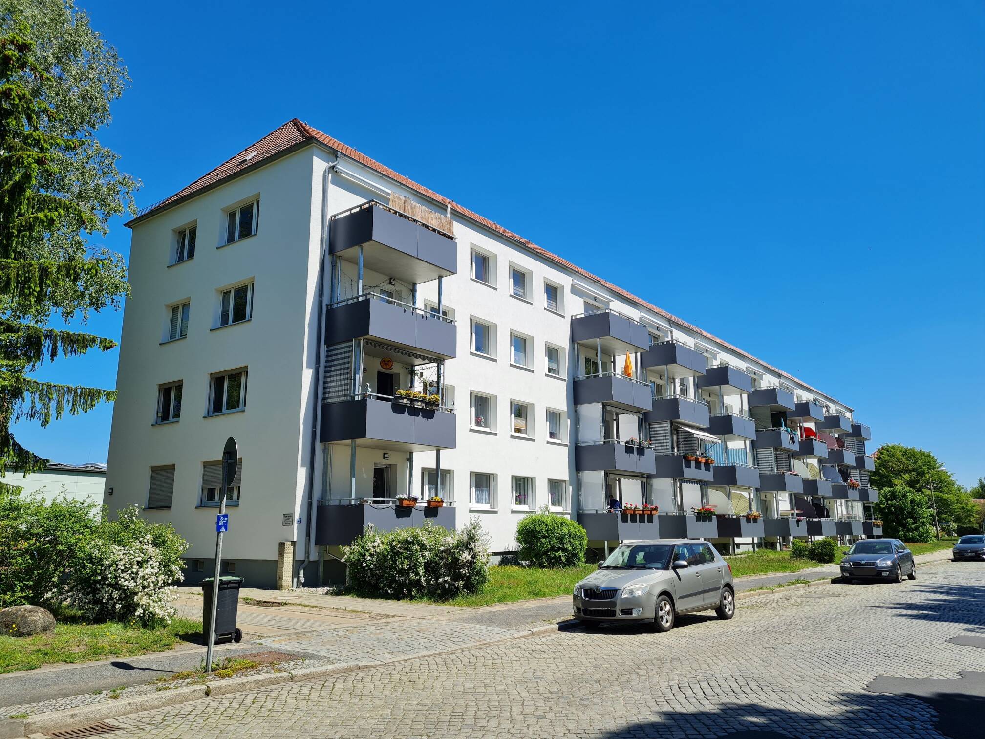 ***helle 4-Raumwohnung mit Balkon***, 3149 Forst (Lausitz)