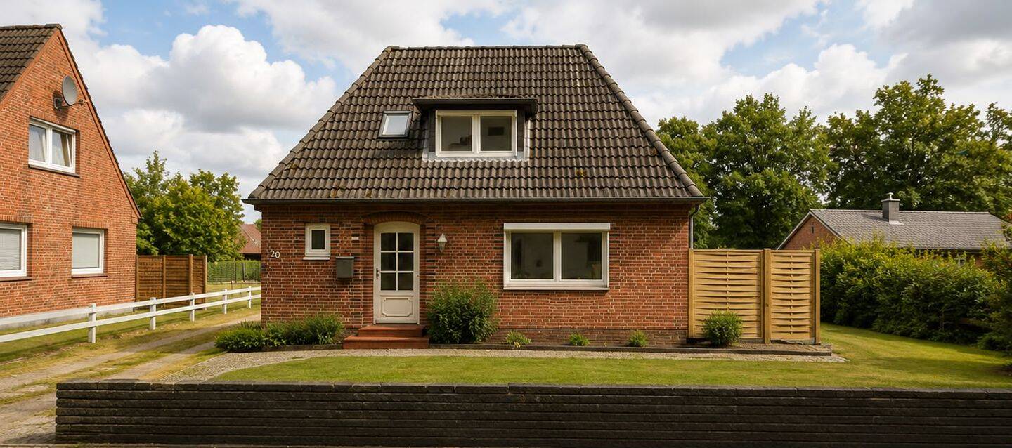 Lichtdurchflutetes Einfamilienhaus in attraktiver Lage nahe Sylt, der Nordsee und der dänischen Grenze., 25923 Süderlügum