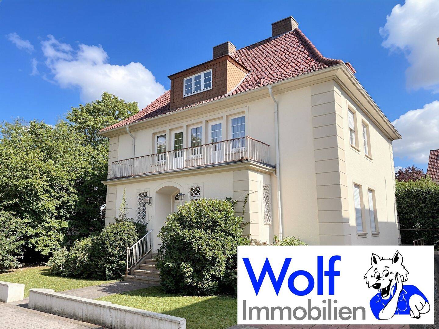 Repräsentative Denkmalschutz-Stadtvilla mit Potenzial + Mieteinnahmen, im Zentrum von Bünde, 32257 Bünde