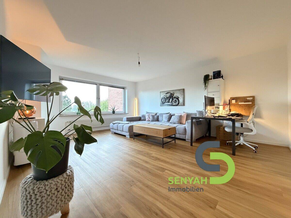 Lassen Sie das Auto stehen – Tolle 3 Zimmer-Wohnung im Zentrum von Quickborn – Blick ins Grüne, 25451 Quickborn