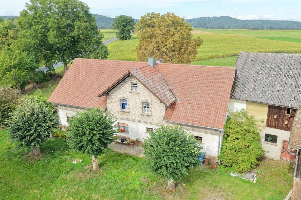 Großzügiges Hofanwesen in Randlage mit angrenzender Wiese, Scheunen und Stallungen!, 95473 Prebitz