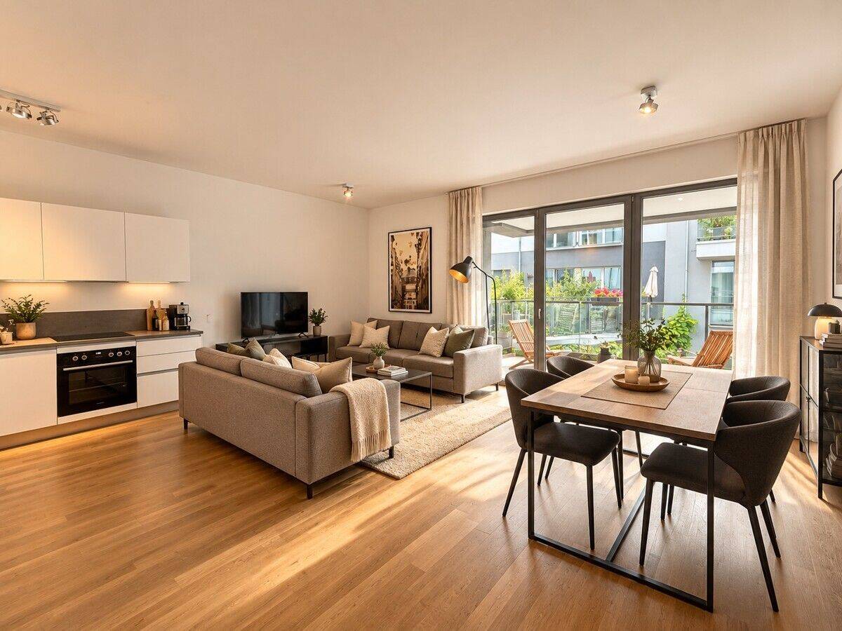 Exklusive Wohnung in Berlin-Mitte | 2 Zimmer | 2 Balkone | möbliert | sofort bezugsfertig |, 10115 Berlin (Mitte Wedding)