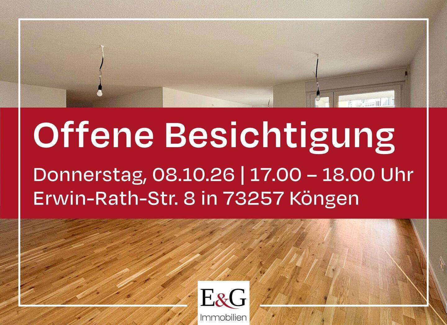 *Provisionsfrei für Käufer* NEUBAU: Moderne 4,5-Zimmer-Wohnung mit Terrasse und Garten, 73257 Köngen