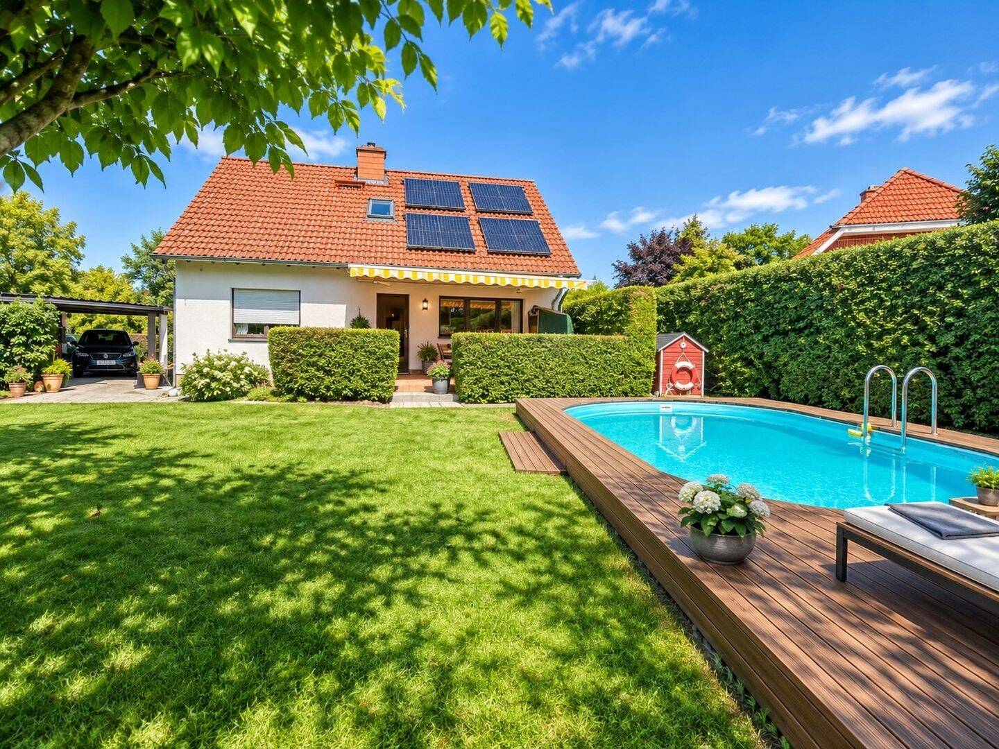 Ihr Familienzuhause mit Pool, Garten & viel Komfort, 4509 Wiedemar