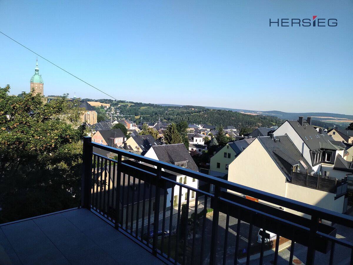 MIT BALKON UND BLICK ÜBER DIE STADT, 9456 Annaberg-Buchholz